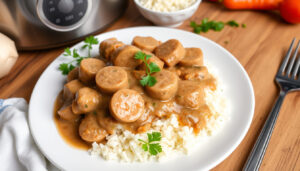 Godaste korv stroganoff – recept och teknik från Arla och GP